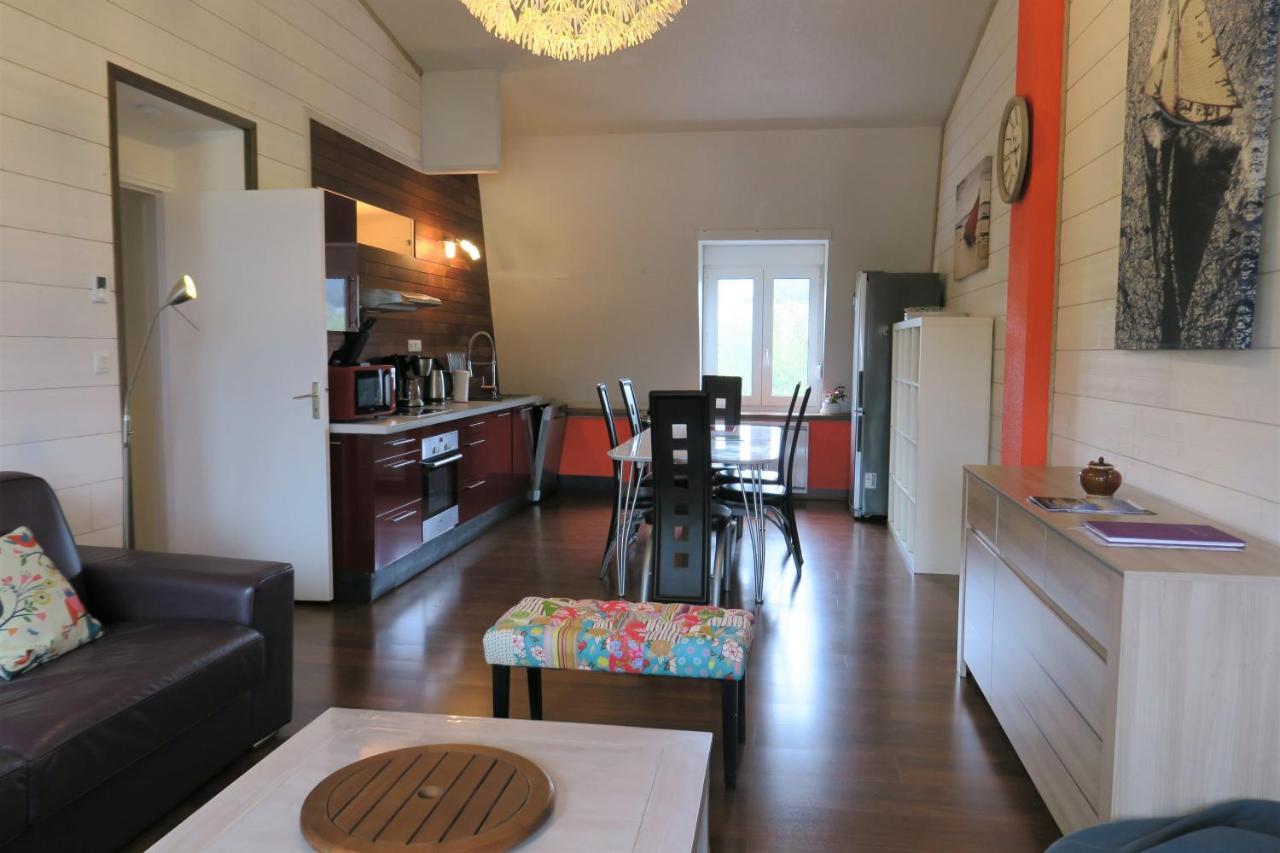 Bel appartement VUE MER avec WIFI plage de Trestraou à PERROS-GUIREC Ref 852 Extérieur photo